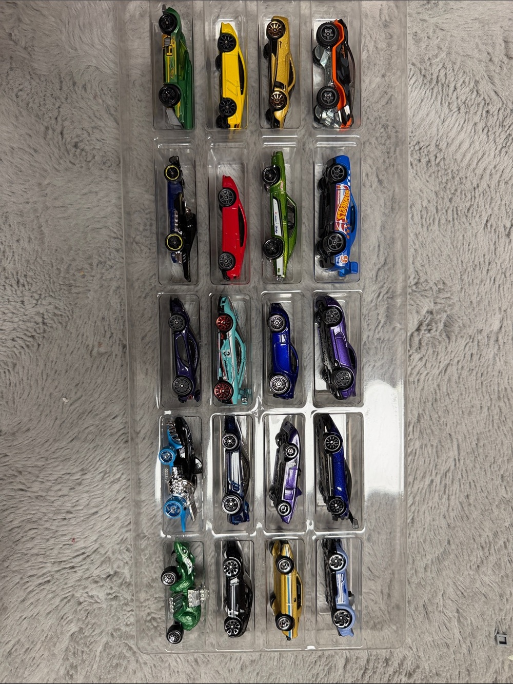 Multi-Color Die-Cast Car Set - 24 Pack